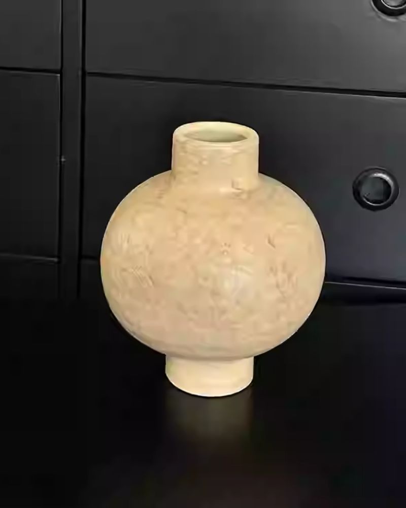 Wabi-Sabi Style Ceramic Vase Set Deco