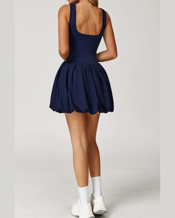 Tennis Dress with Built-In Bodysuit