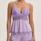 Lace-Trim Cami & Shorts Pajama Set