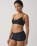 Lace Trim Wirefree Lightweight Underwear Set