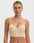 The Low Back Strapless Bra