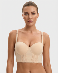 The Low Back Strapless Bra