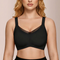 V-Neck Mesh Crossover Bra