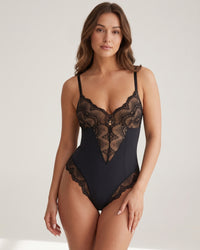 Sculpting Lace Shapewear Bodysuit