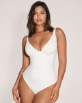 V Neck Bodysuit Tummy Control Shapewear