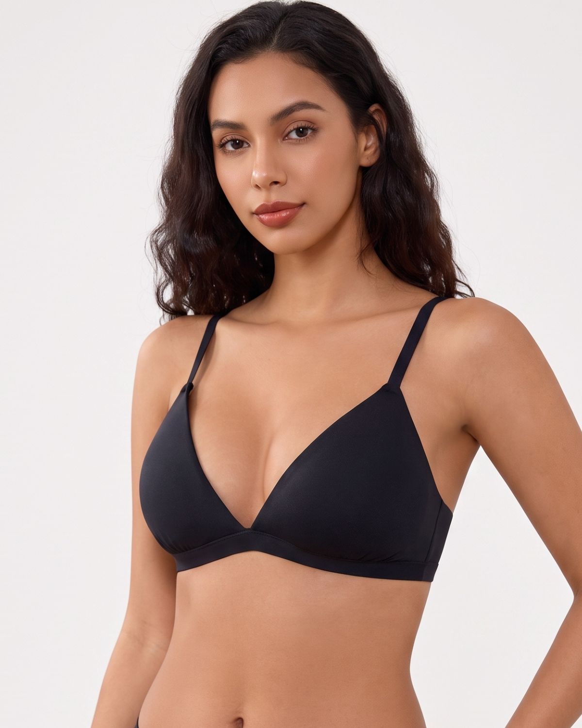 Bralette suave triangular