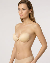Sujetador adhesivo push-up reutilizable