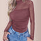 Turtle Neck Long Sleeve Shapewear Bodysuit