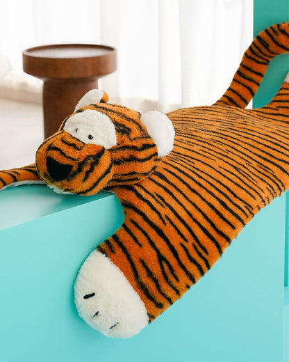 Tiger Shaped Pet Bed - Soft and Comfy Cushion for Cats & Dogs