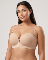 Front-Closure Strapless Push-Up Bra (For CD)