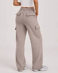 Relaxed Straight-Leg Pants with Pockets