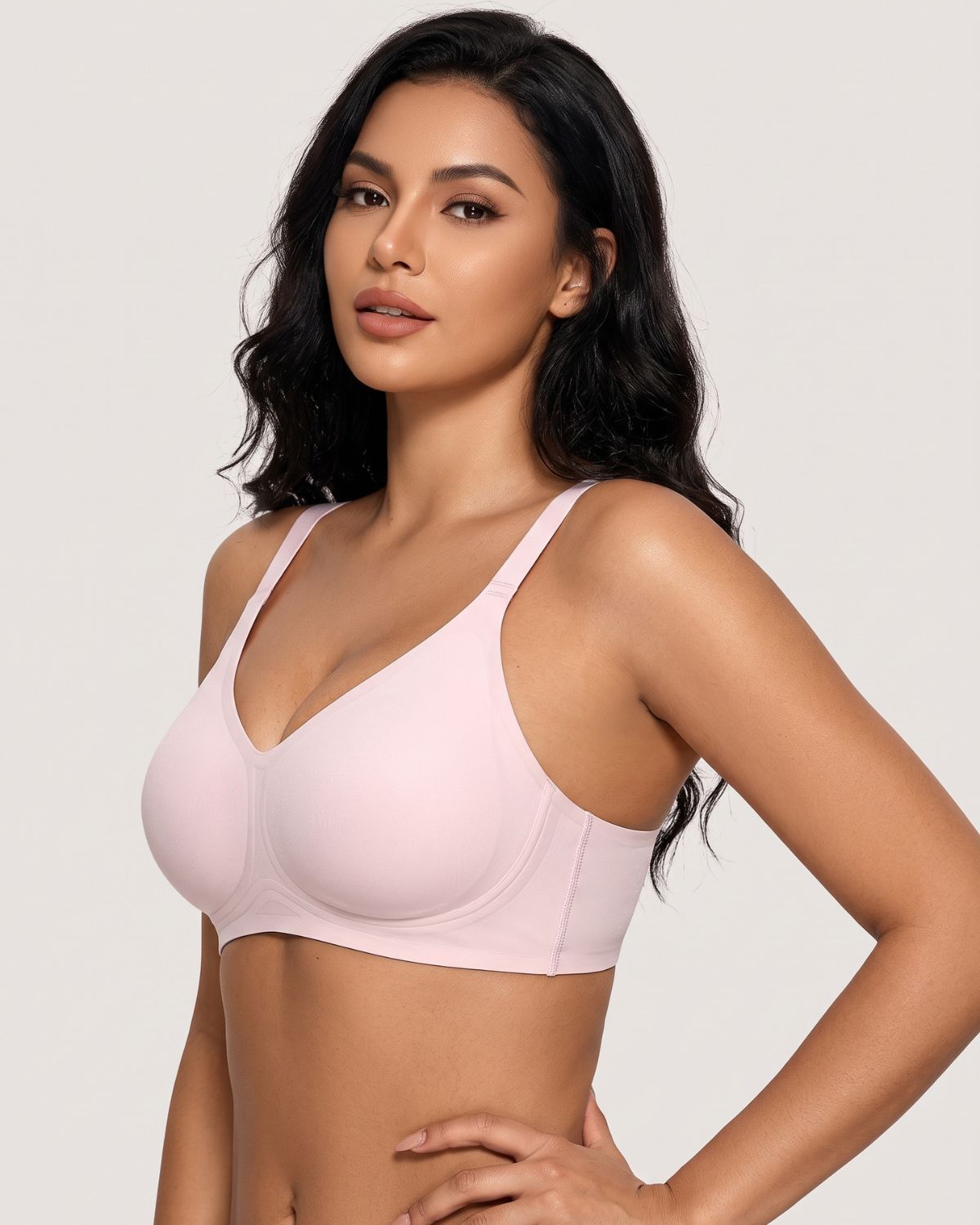 Seamless Jelly Strip Wireless Bra