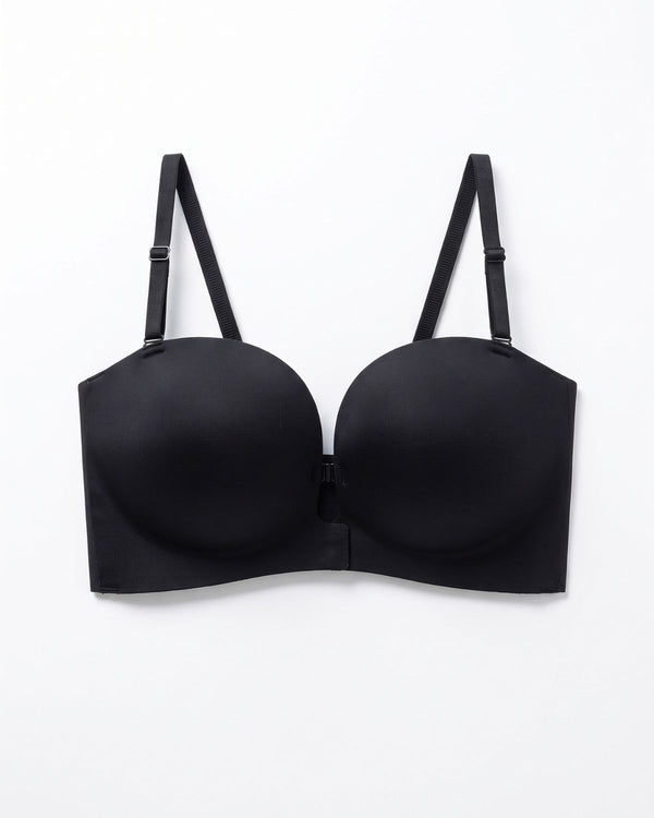 Front-Closure Strapless Push-Up Bra (For CD)