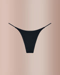 Low-Rise Cotton Double Strap Semi-Thong