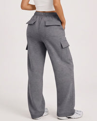 Relaxed Straight-Leg Pants with Pockets