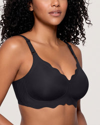 Scalloped Comfort Everyday Bra