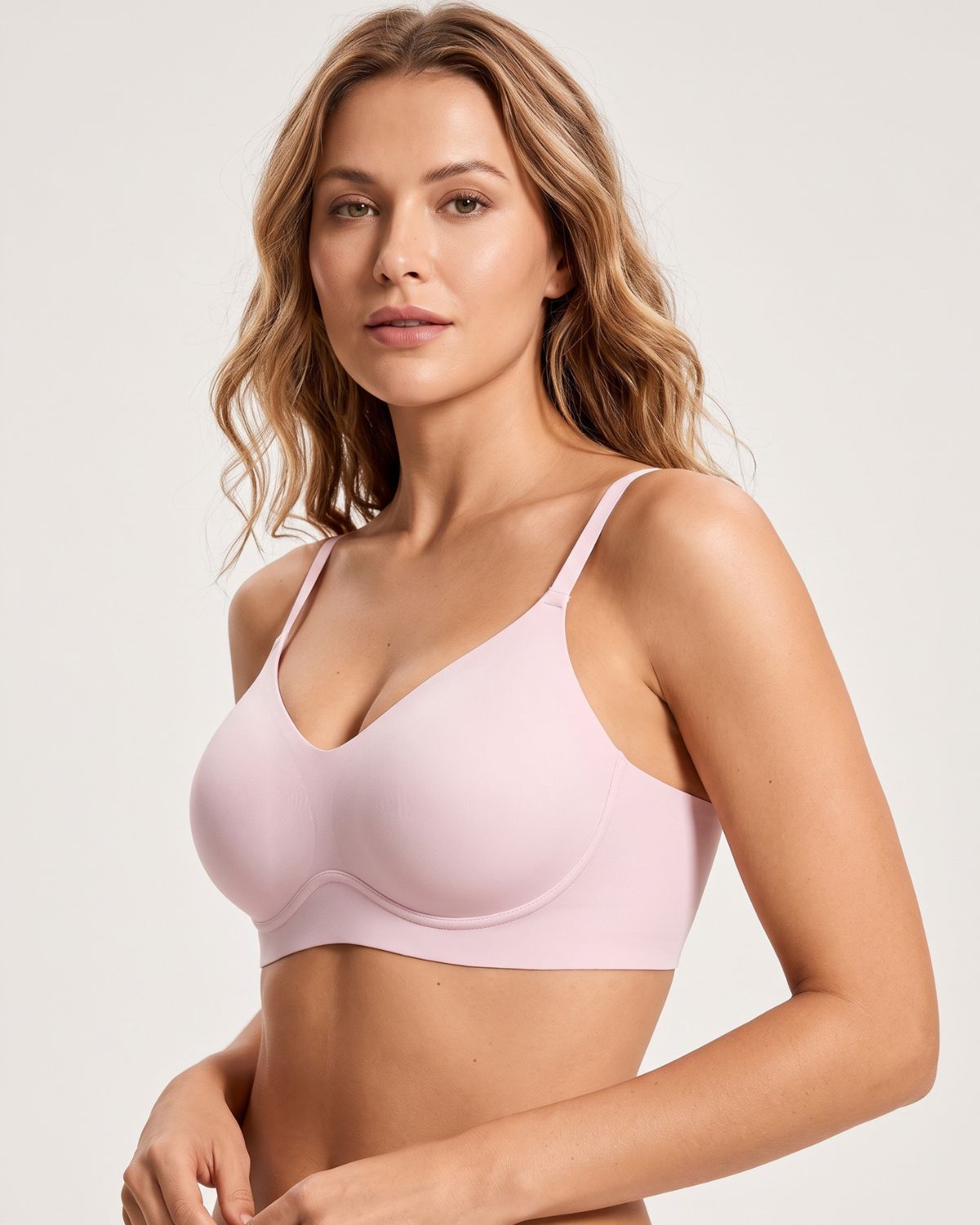 Seamless Jelly Strip Wireless Bra