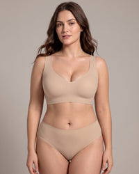 Reggiseno antibatterico in gel senza ferretto