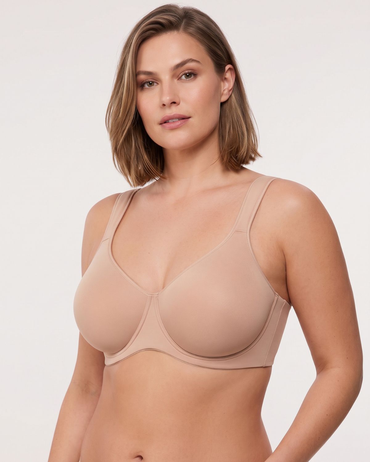 Soft Full Coverage Unlined Minimizer Bra