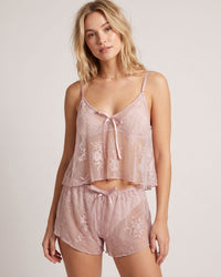 Sexy Transparent Lace Pajama Set