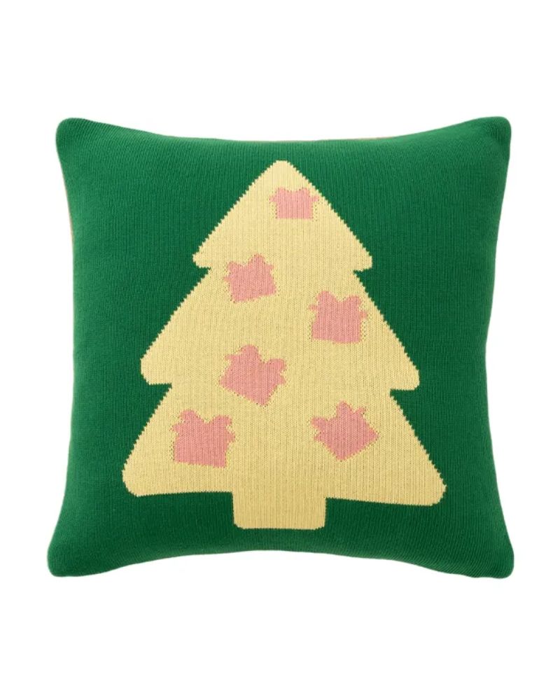 Christmas Decorative Throw Pillow - Holiday Cushion for Sofa & Home Decor