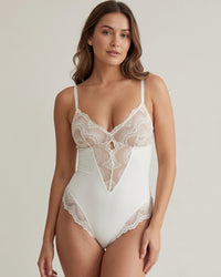 Sculpting Lace Shapewear Bodysuit