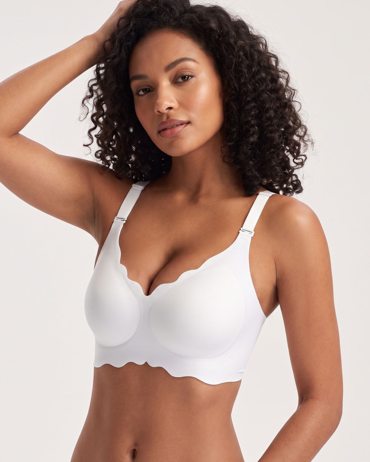 Scalloped Comfort Everyday Bra