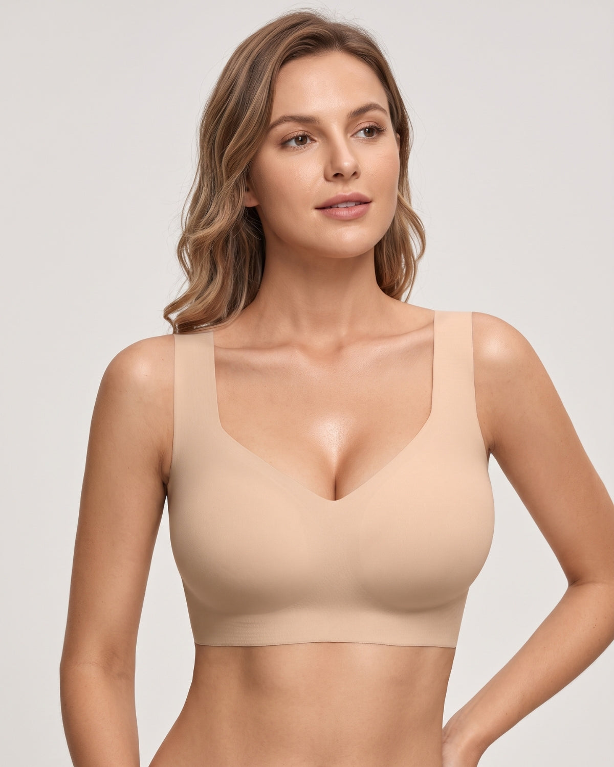 Lifting Wire-Free Antibacterial Jelly Bra