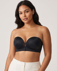 Front-Closure Strapless Push-Up Bra (For CD)