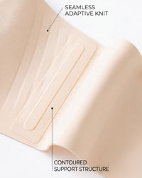 Double Front-Closure Strapless Bra