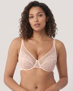 Full Coverage Floral Lace Bra
