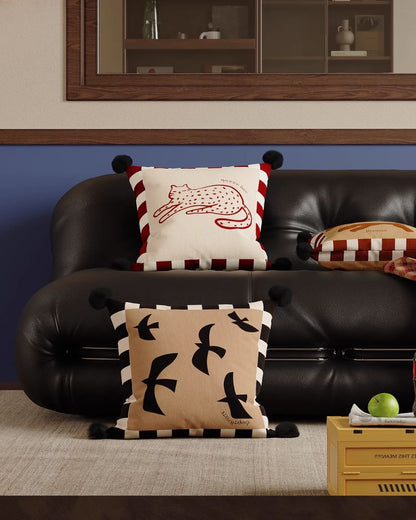 Grassland Animal Pillow for Sofa, Bedroom, and Office