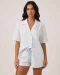 Sweetheart Print Pajama Set