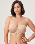 Reggiseno classico senza spalline con ferretto - Alto sostegno