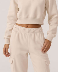 Relaxed Straight-Leg Pants with Pockets