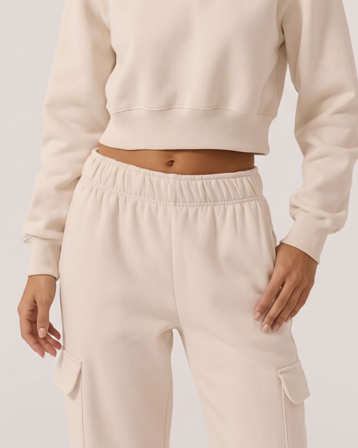 Relaxed Straight-Leg Pants with Pockets