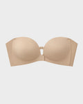 Reggiseno Push-Up Senza Spalline con Chiusura Anteriore