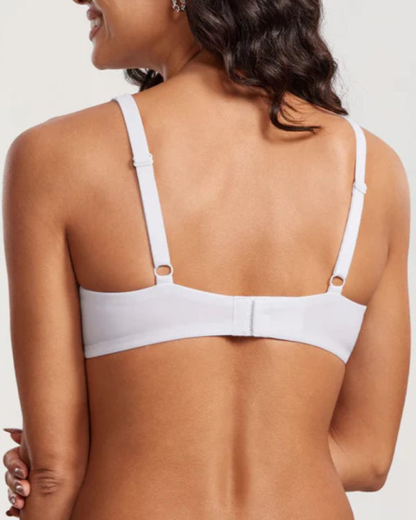 Unlined Support Seamless Balconette Bra