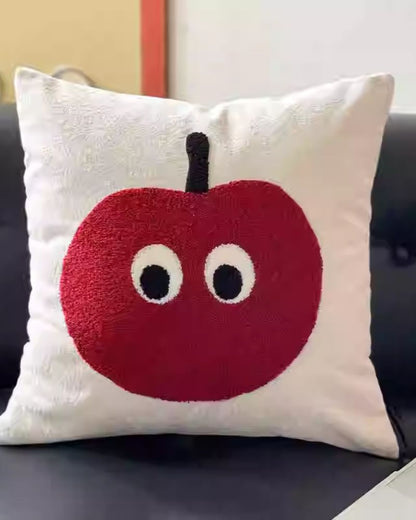 Cute Embroidered Pillow for Bedroom and Bedside