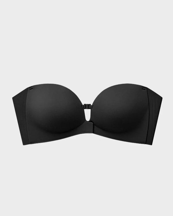 Reggiseno Push-Up Senza Spalline con Chiusura Anteriore