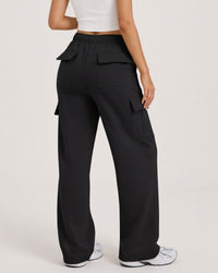 Relaxed Straight-Leg Pants with Pockets