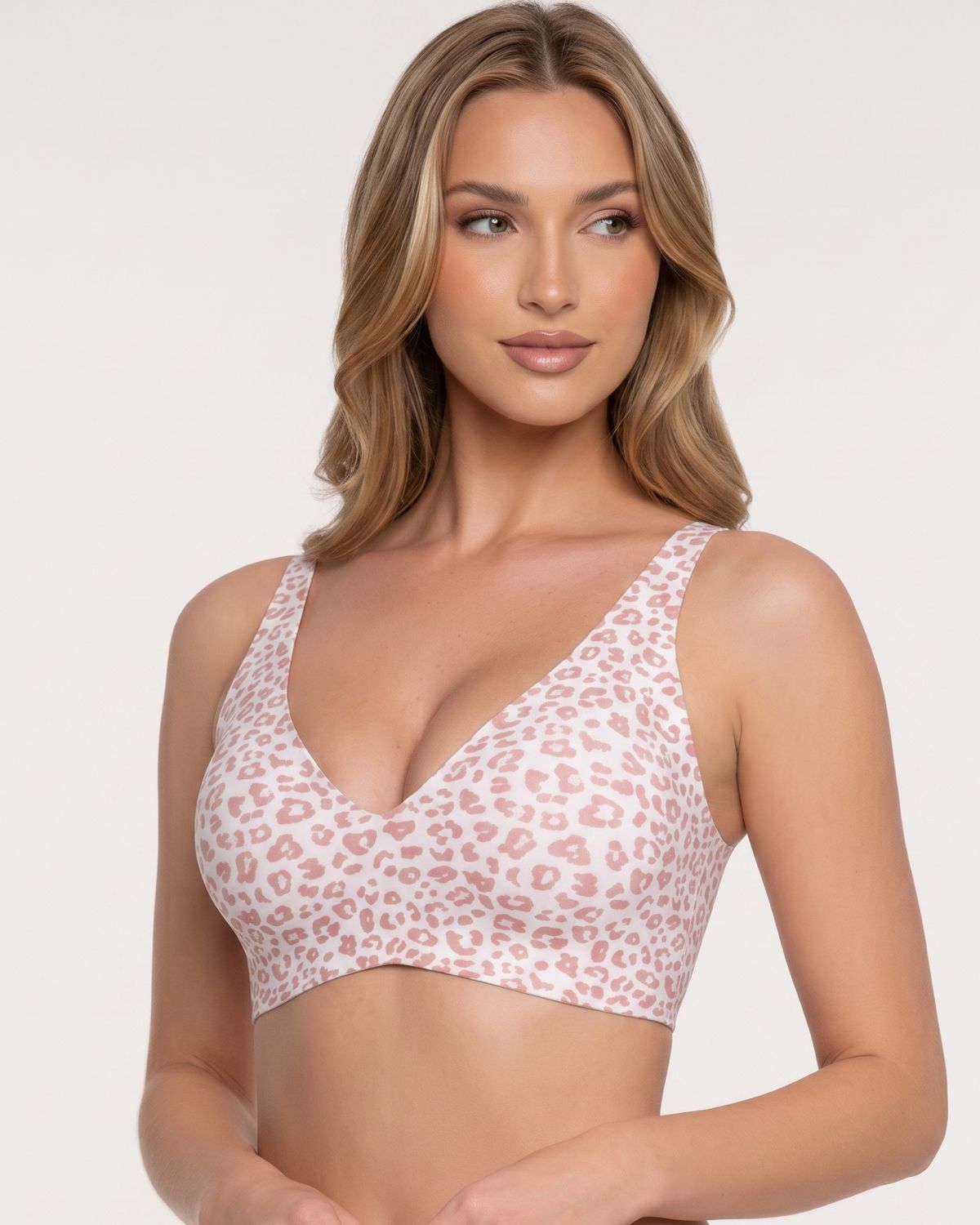 Deep V Lift Seamless Wireless Jelly Bra
