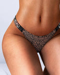 Rhinestone Embellished Sexy Thong