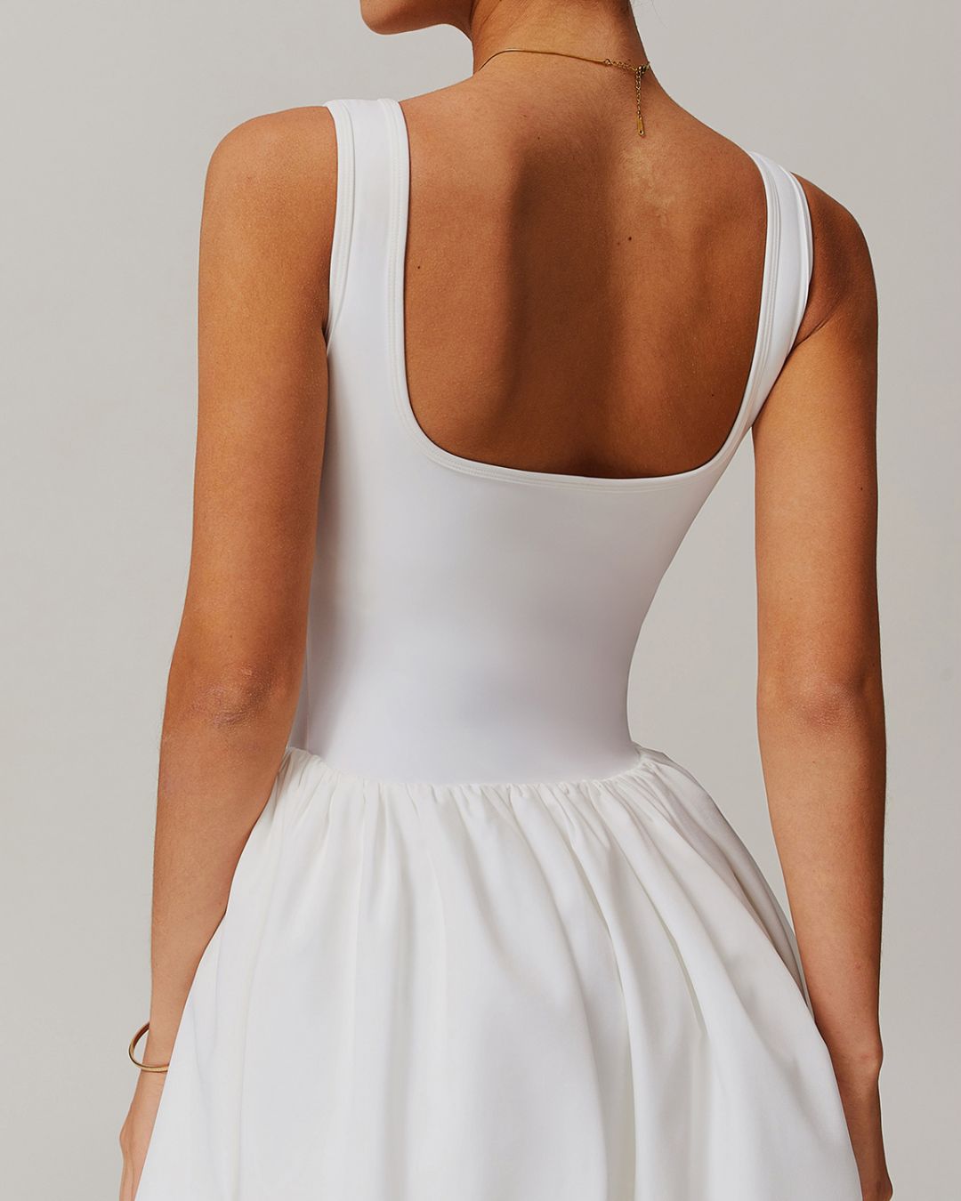 Tennis Dress with Built-In Bodysuit