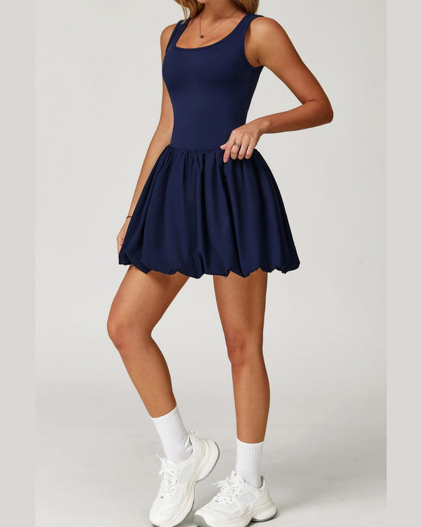 Tennis Dress with Built-In Bodysuit