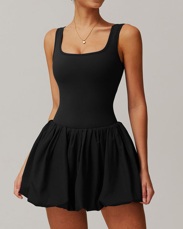 Tennis Dress with Built-In Bodysuit