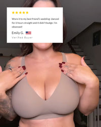 Deep V Lift Seamless Jelly Bra