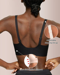 Deep V Lift Seamless Jelly Bra