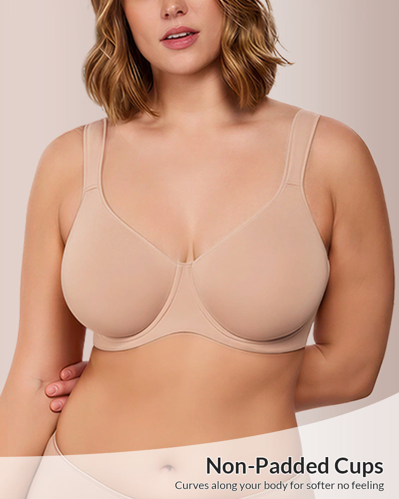 Soft Full Coverage Unlined Minimizer Bra