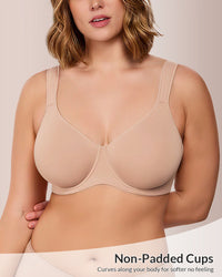 Soft Full Coverage Unlined Minimizer Bra